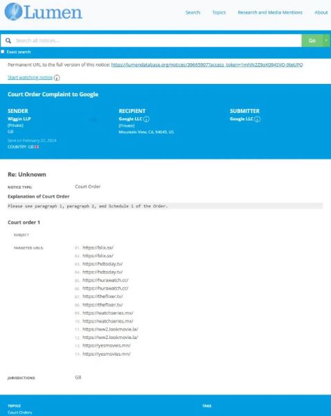 Cloudflare начала блокировать пиратские сайты для пользователей из Великобритании
