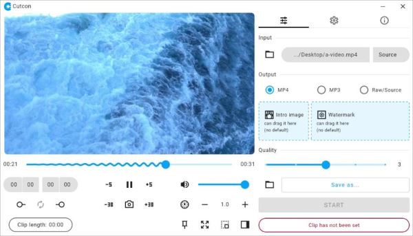 Релиз открытого проекта для обрезки, конвертации и просмотра медиафайлов Cutcon 4.0, написанного на Kotlin