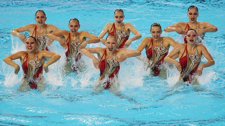 Российские синхронистки заняли второе место на ЧМ в группе