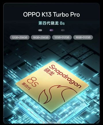 Чипы OPPO K13 Turbo и аксессуары для их охлаждения раскрыты тизерами