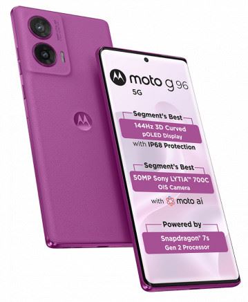 Анонс Moto G96: яркий смартфон с OIS и 144-Гц OLED за $210