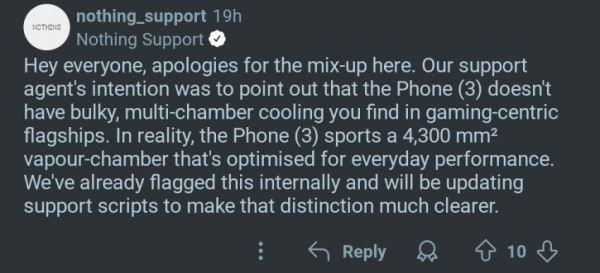 Nothing Phone (3) имеет большие проблемы с перегревом