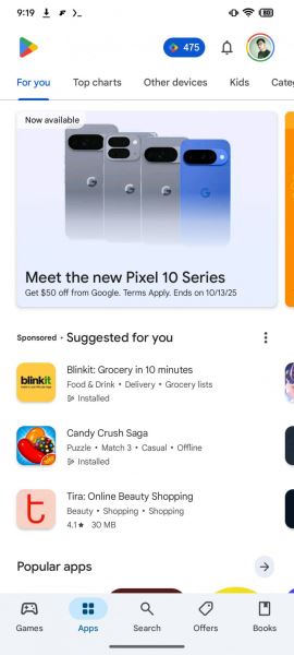 Упс! Google случайно показала все модели Pixel 10