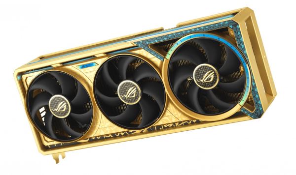 Asus показала покрытую золотом видеокарту Nvidia GeForce RTX 5090 ROG Astral Gold Edition весом 7,2 кг за $500 000