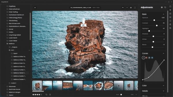 Релиз RapidRAW 1.2.12 — открытого редактора изображений RAW