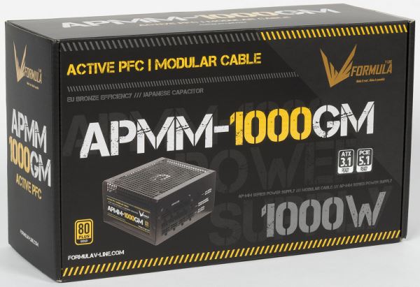 Обзор блока питания Formula V-Line APMM-1000GM