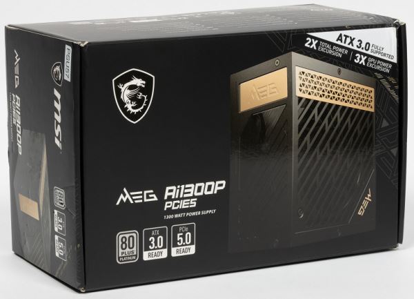 Обзор блока питания MSI MEG Ai1300P PCIE5