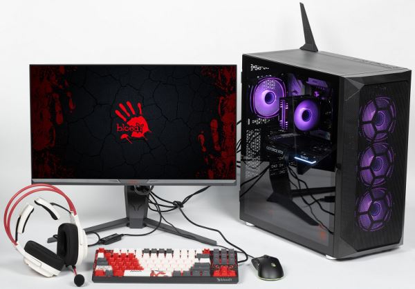 Обзор игрового системного блока Bloody BD-PC RB65C2 с Ryzen 5 7500F и GeForce RTX 4060