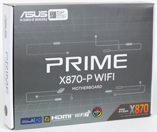 Обзор материнской платы Asus Prime X870-P WiFi на чипсете AMD X870
