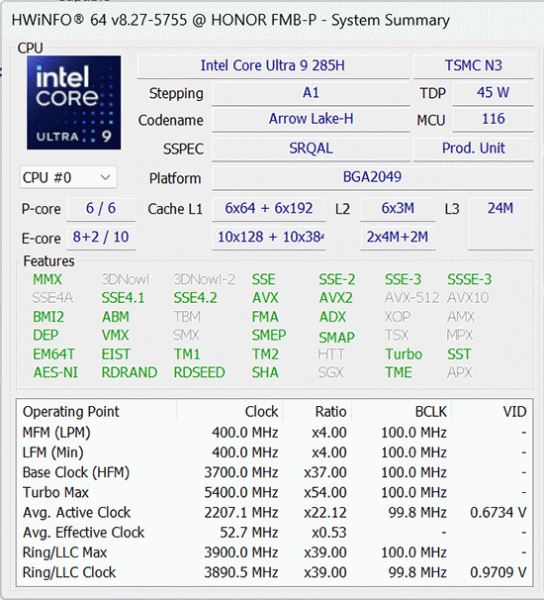 Обзор ноутбука Honor MagicBook 14 Pro (FMB-P) на Intel Core Ultra 9 285H с почти идеальным OLED-экраном