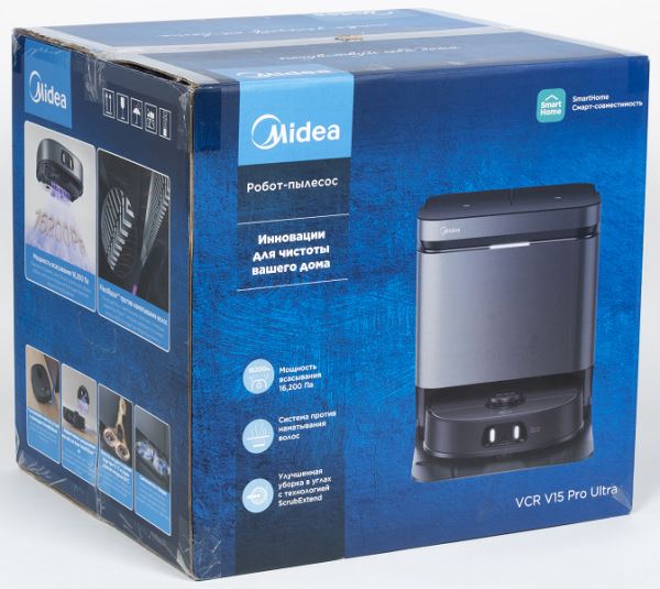 Обзор робота-пылесоса Midea VCR V15 Pro Ultra