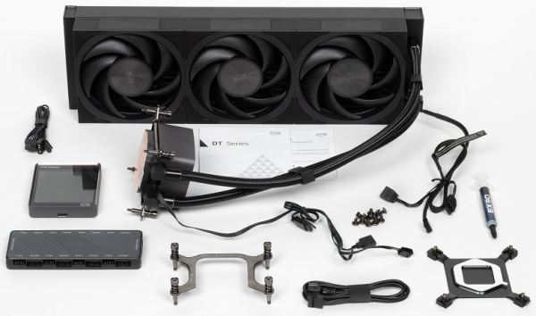 Обзор трехсекционной системы жидкостного охлаждения PCCooler DT360 ARGB Display