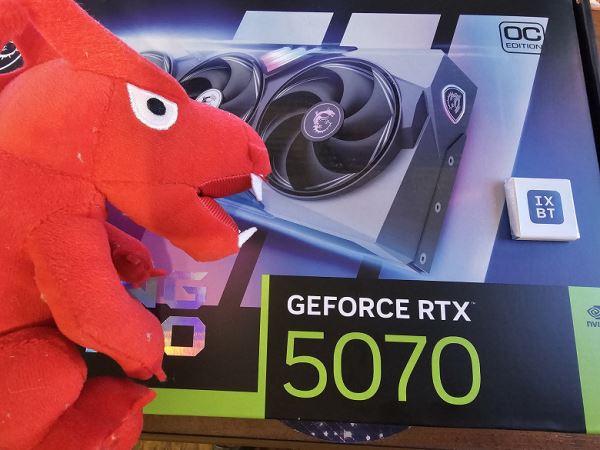 Обзор видеокарты MSI GeForce RTX 5070 12G Gaming Trio OC (12 ГБ)