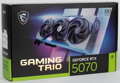 Обзор видеокарты MSI GeForce RTX 5070 12G Gaming Trio OC (12 ГБ)