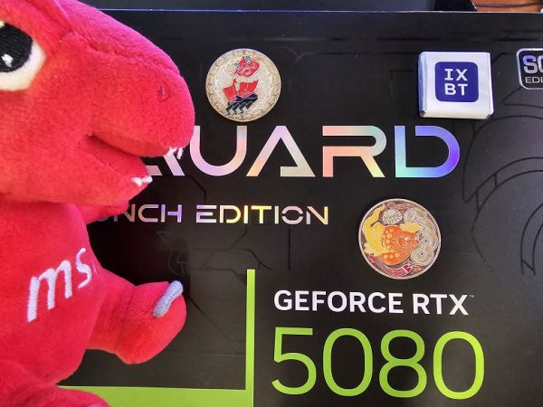 Обзор видеокарты MSI GeForce RTX 5080 Vanguard Launch Edition SOC (16 ГБ)