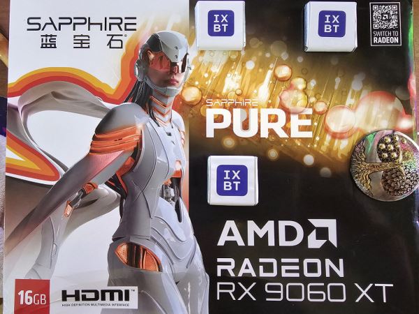 Обзор видеоускорителя AMD Radeon RX 9060 XT на основе карты Sapphire Pure Radeon RX 9060 XT (16 ГБ)